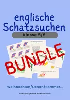 Vorschau - Spiele - englische Schatzsuchen (A1/A2) für die 5./6. Klasse - Deckblatt