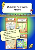 Vorschau - Stationenlernen - Materialpaket tz und z - Deckblatt