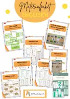 Vorschau - Arbeitsblätter - Materialpaket Englisch - Deckblatt