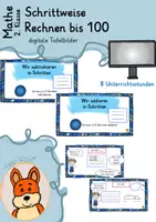 Vorschau - Unterrichtsreihen - Schrittweise Addieren und Subtrahieren (Halbschriftlich Rechnen) - Deckblatt