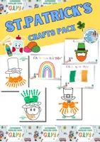 Vista previa - Manualidades / Dibujos para colorear - St.Patrick's arts and crafts pack - Portada