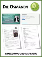 Vorschau - Arbeitsblätter - Die Osmanen (Materialpaket) - Deckblatt