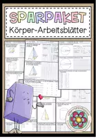 Vorschau - Arbeitsblätter - KÖRPER (Arbeitsblätter) - Sparpaket - Deckblatt