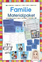 Vorschau - Arbeitsblätter - Familie - Materialpaket - Deckblatt