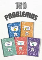 Vista previa - Hojas de trabajo - 5 cuadernos, 150 problemas - Portada