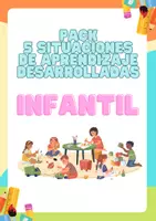 Vista previa - Unidades / Secuencias / Situaciones de Aprendizaje - PACK DE SITUACIONES DE APRENDIZAJE DESARROLLADAS - INFANTIL - Portada
