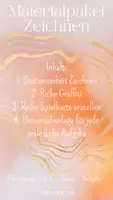 Vorschau - Unterrichtsreihen - Materialpaket Zeichnen Klasse 7, 8, 9. - Deckblatt