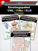 Vorschau - Spiele - Materialpaket Einstiegsmaterialien für VWL, FiBu und KLR - Deckblatt