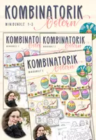 Vorschau - Stundenentwürfe - 3 Minibundles - Kombinatorik - Ostern - Deckblatt