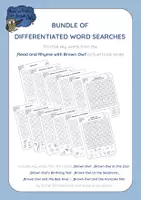 Aperçu - Feuilles d'exercices - Read and Rhyme with Brown Owl - BUNDLE OF WORD SEARCHES - Page de couverture