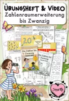 Vorschau - Arbeitsblätter - Sparpaket: Lernvideo und Übungsheft zur Zahlenraumerweiterung - Deckblatt