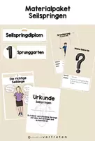 Vorschau - Stundenentwürfe - Materialpaket Seilspringen - Deckblatt