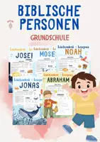 Vorschau - Arbeitsblätter - BIBLISCHE PERSONEN ✡️ - Paket Religionsunterricht - Deckblatt