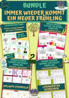 Vorschau - Arbeitsblätter - Bundle: Immer wieder kommt ein neuer Frühling - Deckblatt