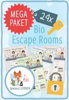 Vorschau - Spiele - MEGA-SPARPAKET - 24x Bio Escape Rooms - Deckblatt
