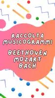 anteprima - Esercizi - Raccolta MUSICOGRAMMI: Beethoven + Mozart + Bach - Pagina di copertina