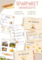 Vorschau - Arbeitsblätter - Sparpaket Grundrezepte Teige 9. Klasse - Basics - Deckblatt