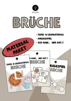Vorschau - Spiele - Materialpaket Brüche - Anschauungs- und Übungsmaterial - Deckblatt