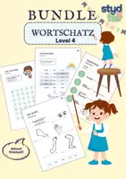 Vorschau - Unterrichtsreihen - Komplettpaket: Wortschatz Wunder - Level 4 - Englisch (Klasse 1-4) - Deckblatt
