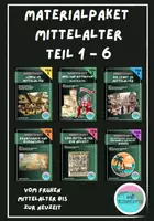 Vorschau - Stundenentwürfe - Vom Mittelalter zur Neuzeit - Materialpaket / Bundle - Deckblatt