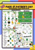 Vista previa - Unidades / Secuencias / Situaciones de Aprendizaje - Pack st. Patrick's day - Portada