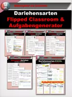 Vorschau - Arbeitsblätter - Materialpaket Darlehensarten Einführung und Aufgabengenerator - Deckblatt