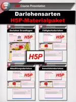Vorschau - Fördermaterial/Inklusion - H5P Materialpaket Finanzierung: Darlehensarten im Vergleich - Deckblatt