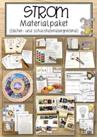 Vorschau - Experimente - Strom – Materialpaket (fächer- und schulstufenübergreifend) - Deckblatt