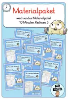 Vorschau - Arbeitsblätter - Materialpaket 10 Minuten rechnen 3 mit QR-Code - Deckblatt