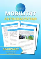 Vorschau - Arbeitsblätter - Sparpaket: Technikunterricht - Antriebssysteme (frühere Version) - Deckblatt