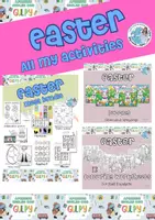Vista previa - Unidades / Secuencias / Situaciones de Aprendizaje - Easter pack (mega bundle) - Portada