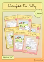 Vorschau - Stundenentwürfe - Frühling - Materialpaket für den Deutschunterricht - Deckblatt