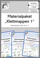 Vorschau - Fördermaterial/Inklusion - Buchstaben, Anlaute & Silben – Klettmappen 1. Klasse | A, M, O, I, L (Materialpaket 1) - Deckblatt