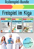 Vorschau - Spiele - Bundle: Freispiel im Kindergarten - Deckblatt