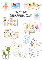 Vista previa - Unidades / Secuencias / Situaciones de Aprendizaje - PACK DE PRIMAVERA (CAT) - Portada