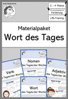 Vorschau - Arbeitsblätter - Materialpaket "Wort des Tages" - Deckblatt