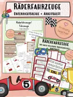Vorschau - Stundenentwürfe - BUNDLE: Räderfahrzeuge Unterrichtsreihe + Arbeitsheft (Kl. 1/2) - Deckblatt