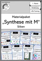 Vorschau - Spiele - Buchstabensynthese: Materialpaket „Synthese mit M" - Deckblatt