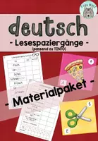 Vorschau - Arbeitsblätter - Lesespaziergänge - Materialpaket (passend zu TINTO) - Deckblatt