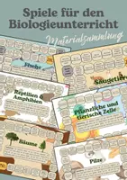 Vorschau - Spiele - Materialpaket - Spiele für den Biologieunterricht (2. Klasse) - Deckblatt