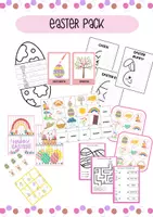Vorschau - Arbeitsblätter - EASTER PACK - Deckblatt