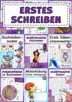 Vorschau - Arbeitsblätter - Erstes Schreiben - Deckblatt