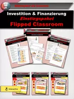 Vorschau - Arbeitsblätter - Materialpaket Einstieg Investition und Finanzierung interactive - Deckblatt