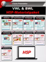 Vorschau - Fördermaterial/Inklusion - H5P Materialpaket VWL und BWL - Deckblatt