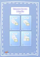 Vorschau - Arbeitsblätter - Escape Room Bundle Ostern - Deckblatt