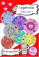 Vorschau - Spiele - Materialpaket "Legekreise Silben lesen 1" (Anfangssilben) - Deckblatt