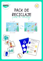 Vista previa - Unidades / Secuencias / Situaciones de Aprendizaje - PACK DE RECICLAJE - Portada