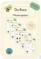 Vorschau - Arbeitsblätter - Materialpaket rund um das Thema Biene - Deckblatt