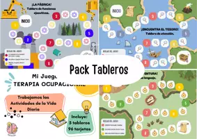Vista previa - Unidades / Secuencias / Situaciones de Aprendizaje - Pack 4 TABLEROS - Portada