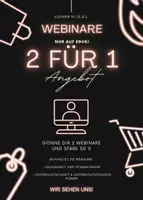Vorschau - Präsentationen/Tafelbilder - Webinare - 2 für 1! - Deckblatt